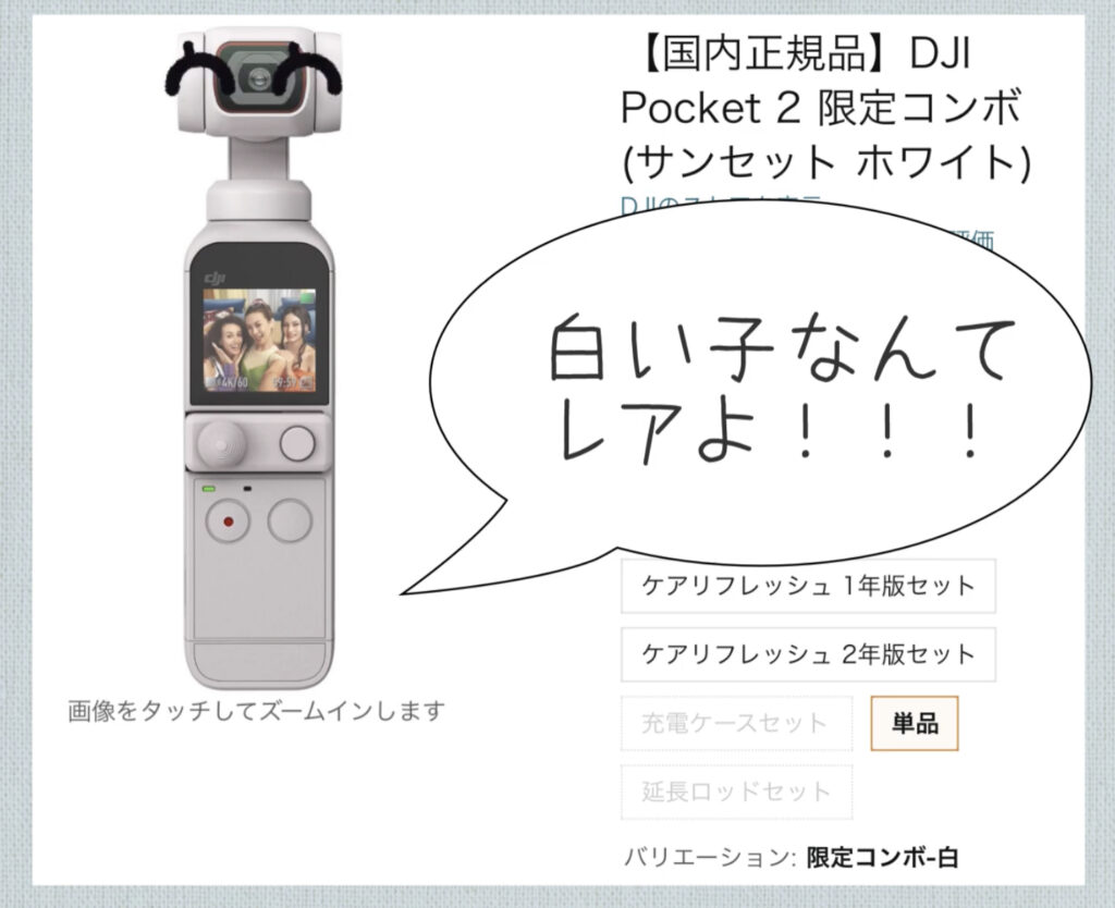 一番人気物 DJI Pocket 2 サンセットホワイト SDカード付き asakusa.sub.jp